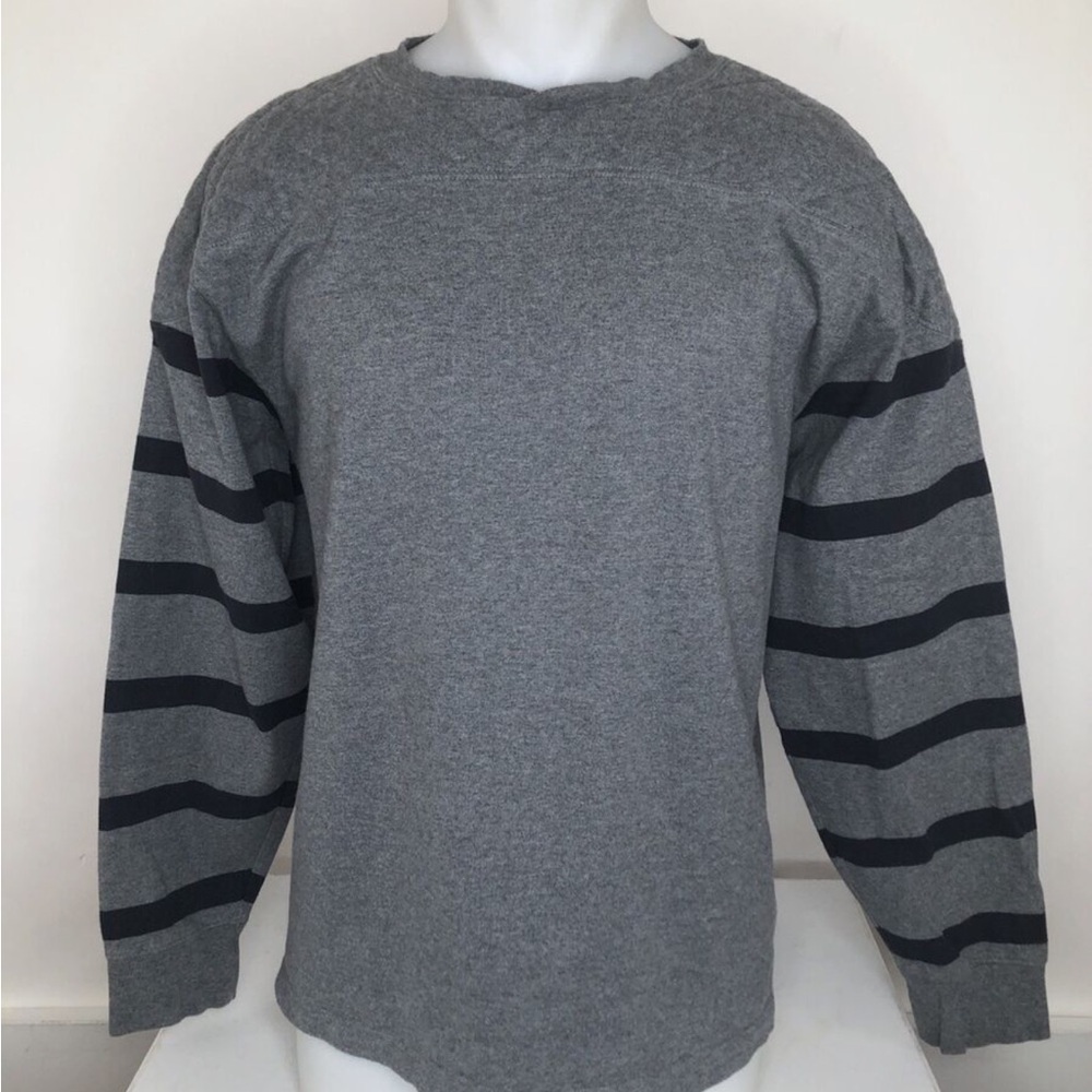 J. PETERMAN - Vintage Heavy Shoulder & Elbow Pads Md. Rugby Pullover Sweatshirt
